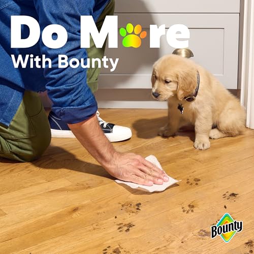 Bounty Paper Towels Select-A-Size, White, 6 Double Plus Rolls = 15 Regular Rolls