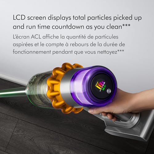 Dyson V15s Detect Submarine Wet Dry Vacuum, Yellow/Nickel