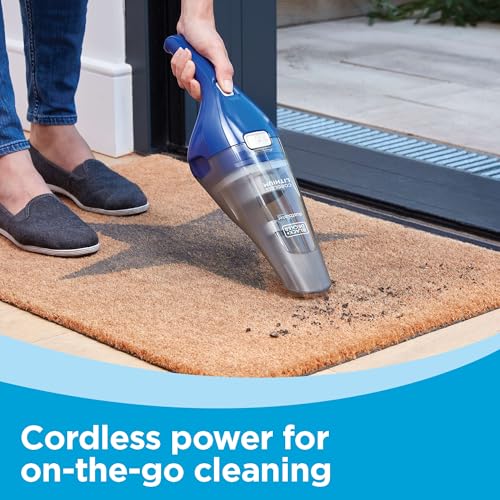 BLACK+DECKER DUSTBUSTER QuickClean Cordless Handheld Vacuum, Home and Car Vacuum with Charger (HNVC115J22)