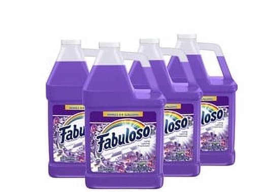 Fabuloso All Purpose Cleaner, Lavender, 128 Fl Oz (4)