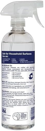 Bona All-Purpose Cleaner - Lavender White Tea Scent - 24 fl oz - Household Cleaner Cuts Through Tough Grease & Grime - Safe for Household Surfaces