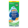 Scrubbing Bubbles Toilet Bowl Wand Cleaner Refills, Fresh Brush Heavy Duty Cleaner Toilet Refill Pads, Removes Limescale & Odors, Citrus Scent, 8 Count (Pack of 1)