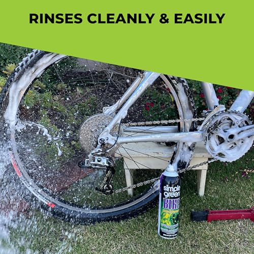 Simple Green Bike 20oz Aerosol Cleaner and Degreaser (2 Pack)
