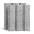 Lenicany 6Pack Pumice Stone for Toilet Cleaning Bowl Stick,Powerfully Cleans Hard Water Rings, Calcium Buildup & Stains, Suitable for Cleaning Toilet, Bathtubs, Kitchen Sink, Grill