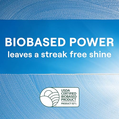 Seventh Generation Glass Cleaner, Biodegradable Formula, Sparkling Seaside Scent, 23 oz (Pack of 4)