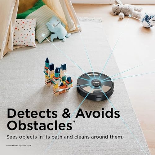 Shark Matrix Plus Robot Vacuum and Mop, Sonic Mopping, Home Mapping, Clean Edge, for Pet Hair, for Carpets and Hard Floor, UR2650WS