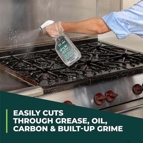 Simple Green 0610001219024 Crystal Industrial Cleaner and Degreaser in Trigger Spray Bottles (Pack of 12)