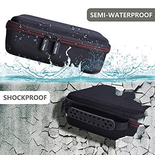 LTGEM EVA Hard Case Compatible with Dremel Versa Cleaning Tool- Grout Brush- Bathroom Shower Scrub- Kitchen & Bathtub Cleaner - Travel - Protective Carrying Storage Bag
