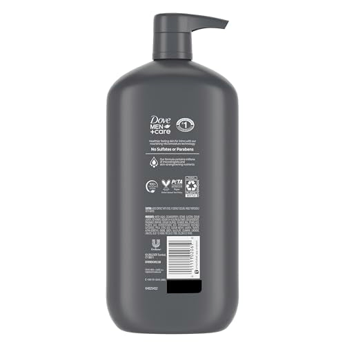 DOVE MEN + CARE Body and Face Wash Hydrating Clean Comfort Men's Body Wash with 24-Hour Nourishing Micromoisture Technology 30 oz