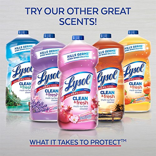 Lysol Clean & Fresh Multi-Surface Cleaner, Lemon & Sunflower, 144oz