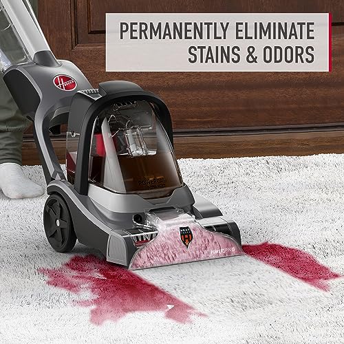 Hoover Oxy Pet Urine & Stain Eliminator Carpet Cleaning Shampoo, Concentrated Machine Cleaner Solution, 50oz Formula, AH31955, White (Packaging may Vary)