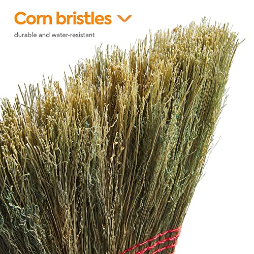 Coastwide Professional 10" Standard Corn Broom, Natural